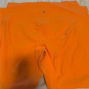 lululemon athletica Orange Leggings